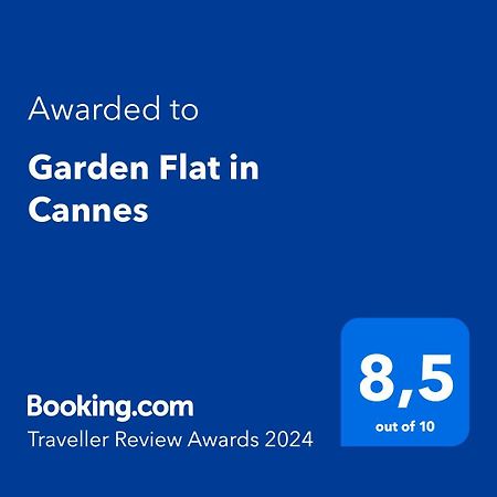 Garden Flat In Cannes Dış mekan fotoğraf